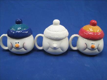 CANECA BONECO DE NEVE C/ TOUCA