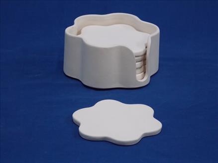 PORTA COPO FLOR COM SUPORTE (7 PECAS)