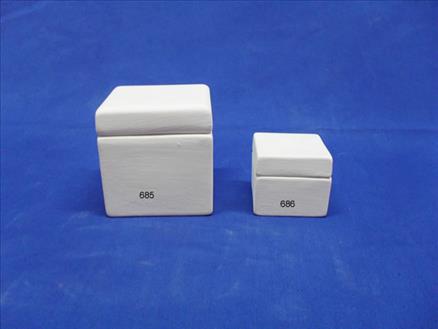 PORTA JOIA QUADRADO ( CUBO ) PEQUENO